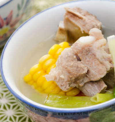 corn and pork ribs soup